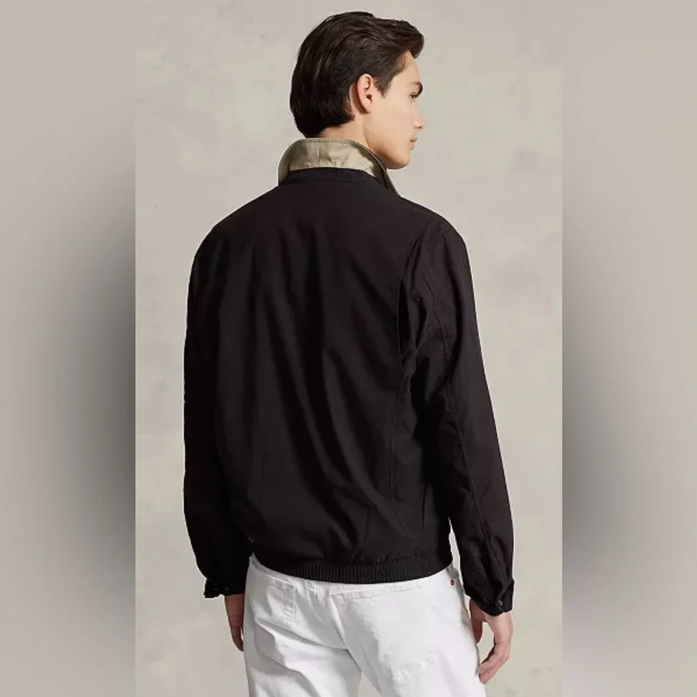 Polo by Ralph Lauren Men’s Black Lightweight Shirt Jacket/Windbreaker / Size XXL